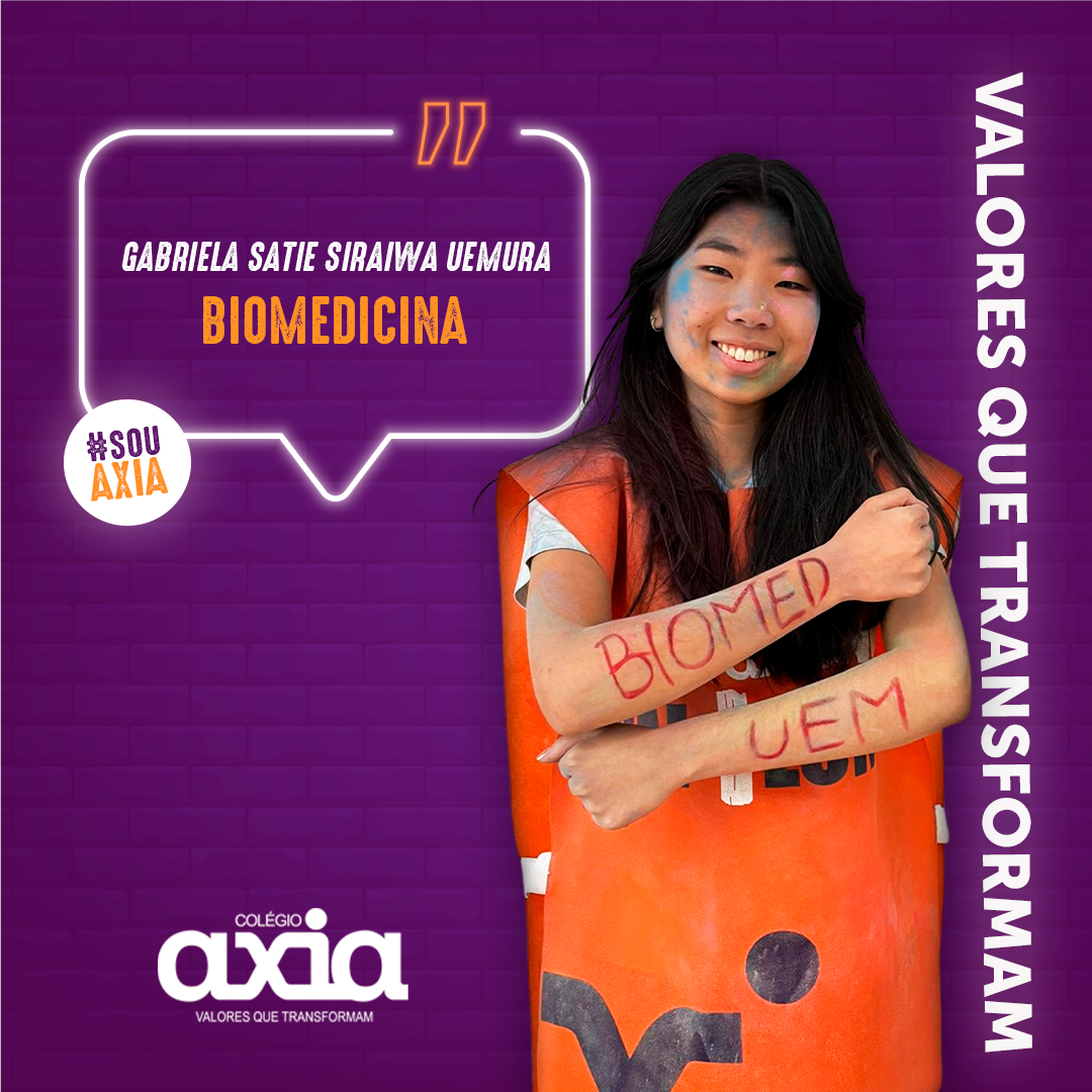 Read more about the article Gabriela Satie Siraiwa Uemura – Biomedicina – UEM